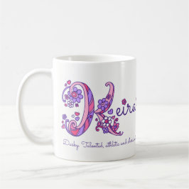 Caneca De Café As meninas de Keira nomeiam o significado da