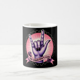 Caneca De Café As Meninas Não Se Importam Feminista