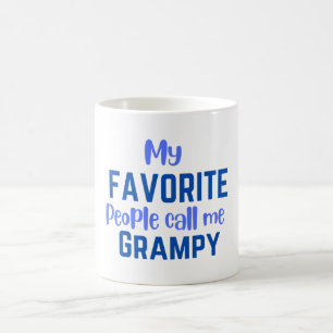 Caneca De Café As minhas Pessoas favoritas chamam-me Grampy