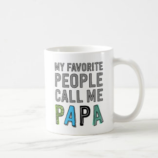 Caneca De Café As Minhas Pessoas Favoritas Chamam-Me Papa