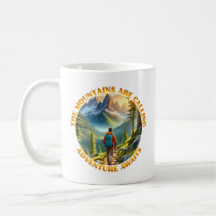 Caneca De Café As montanhas estão chamando