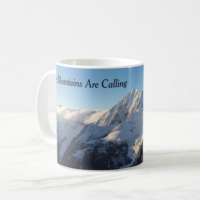 Caneca De Café As montanhas estão chamando por Stolman (Frente Esquerda)