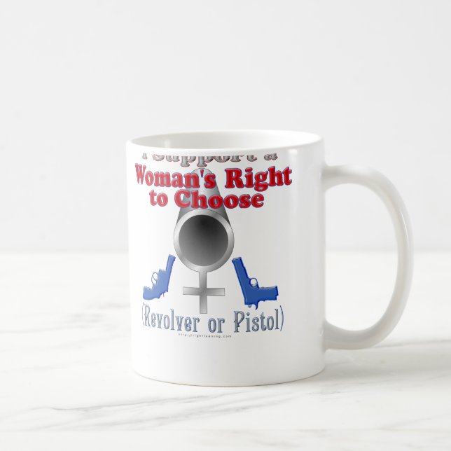 Caneca De Café As mulheres endireitam para escolher (Direita)