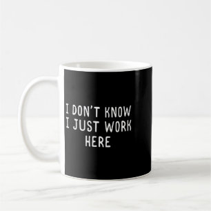 Caneca De Café As Mulheres Não Sabem Trabalho Aqui Humor Divertid