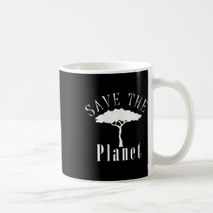 Caneca De Café As Mulheres Salvem O Planeta De Proteção Ambiental