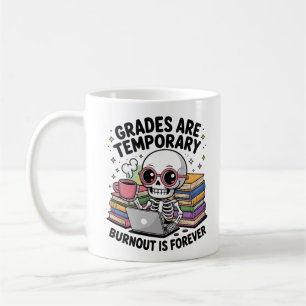 Caneca De Café As Notas São Temporárias O Esgotamento É Para Semp
