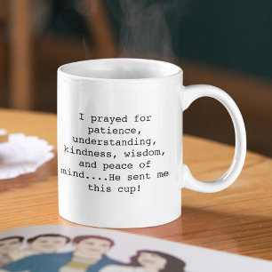 Caneca De Café As Orações Me Responderam Que Ele Me Enviou Esta