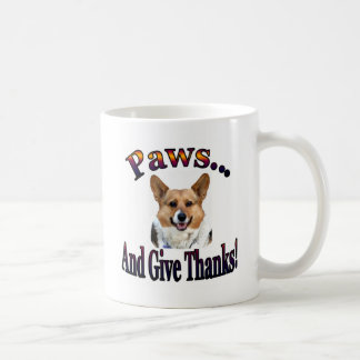 Caneca De Café As patas e dão obrigados