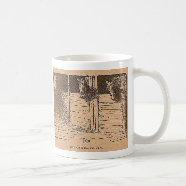 Caneca De Café As Pernas de feliz Me Disseram Tudo (Direita)