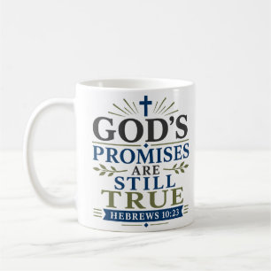 Caneca De Café As Promessas de Deus Ainda São Verdadeiras Citação