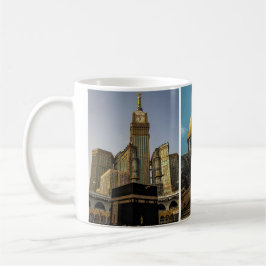 Caneca De Café As Três Mesquitas: Makkah Madina Jerusalém