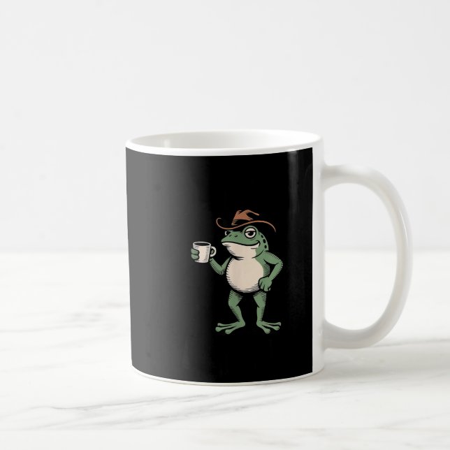 Caneca De Café Às vezes eu estou apenas peidando Sapo Meme Sapo e (Direita)