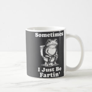 Caneca De Café Às vezes eu só fico no sapo