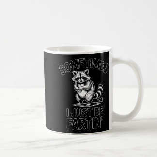 Caneca De Café Às vezes eu só solto um pum um pum de guaxinim eng