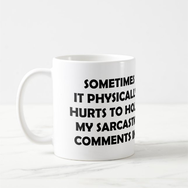 CANECA DE CAFÉ ÀS VEZES FERE FISICAMENTE PARA GUARDARAR MEU (Esquerda)