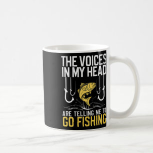 Caneca De Café As Vozes Na Minha Cabeça Estão Me Dizendo Para Ir 