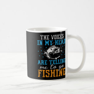 Caneca De Café As Vozes Na Minha Cabeça Estão Me Dizendo Para Ir 