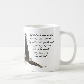 Caneca De Café Asas como Eagles Isaiah 4o: 31