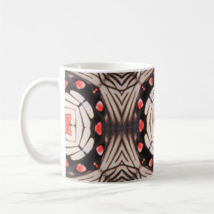 Caneca De Café Asas de borboleta: Belo padrão sem costura