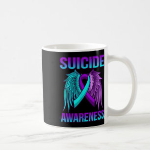 Caneca De Café Asas de Conscientização sobre Suicídio Fofo Feliz