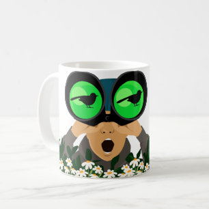 Caneca De Café Asas e Café: Sonho de Birdwatcher