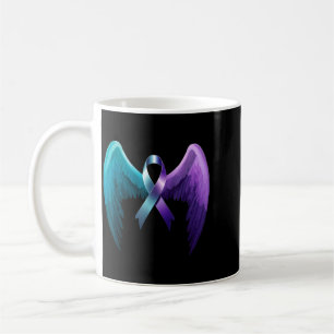 Caneca De Café Asas Para a Prevenção Conscientização Saúde Mental