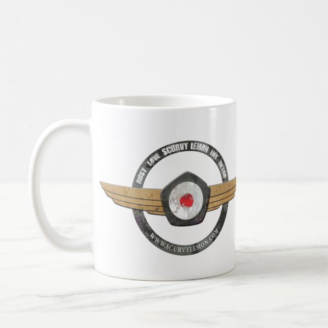 Caneca De Café Asas Scurvy do limão (Esquerda)