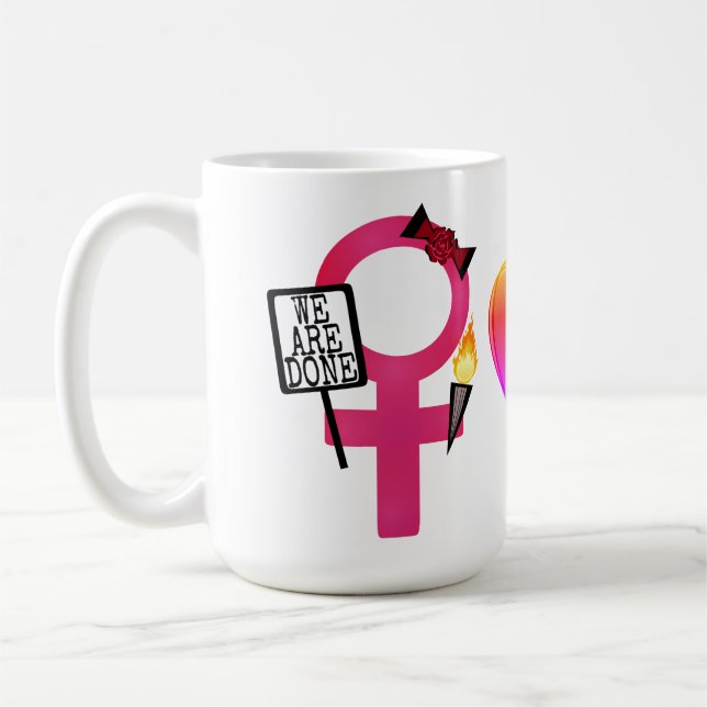 Caneca De Café Ascensão à Matriarcado  (Esquerda)