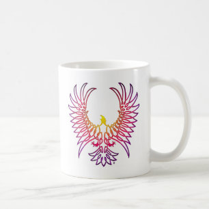 Caneca De Café ascensão da águia, sunglow