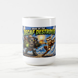 Caneca De Café Ascensão do Destruidor Descafeinado - Super-Herói 