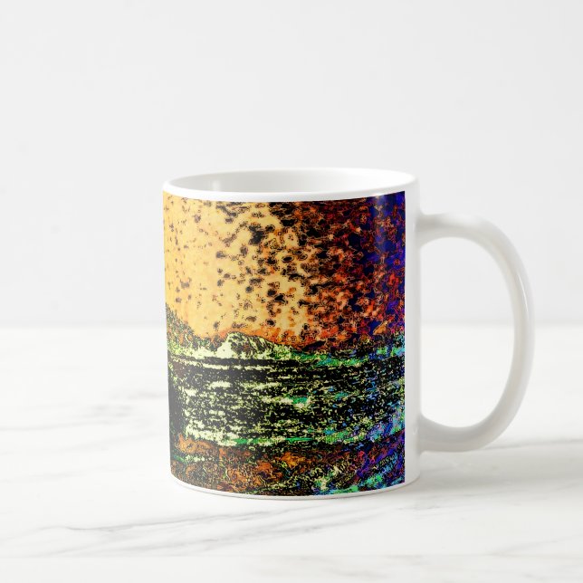 Caneca De Café Ascensão Sun (Direita)