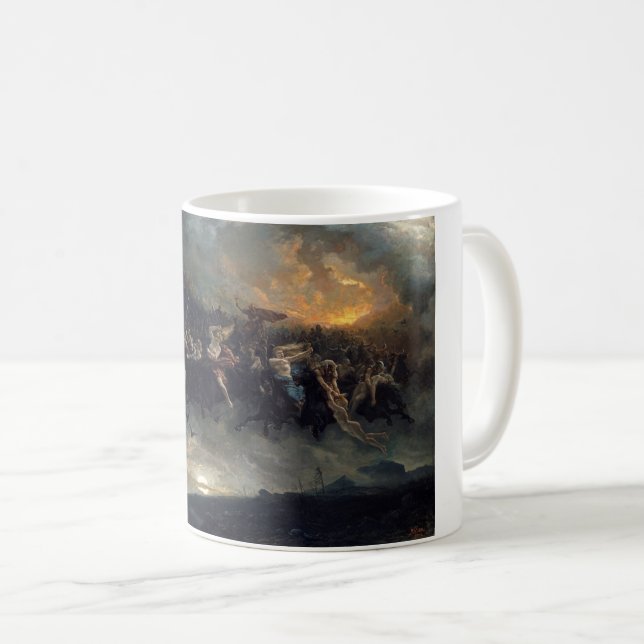 Caneca De Café Asgardsreien (Frente Esquerda)
