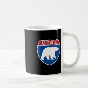 Caneca De Café Asheville Carolina do Norte Nc Rodovia Interestadu