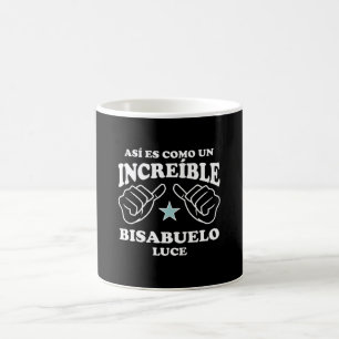 Caneca De Café Así es como un incrível Bisabuelo Luce