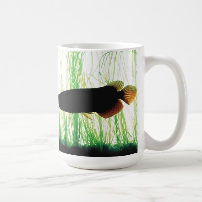 Caneca De Café Asian Arowana (Direita)