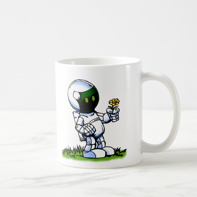 Caneca De Café asimo-robô (Direita)