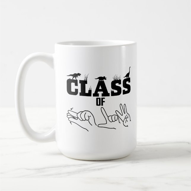 Caneca De Café ASL - Classe de 2026 - Graduação Design ASL (Esquerda)