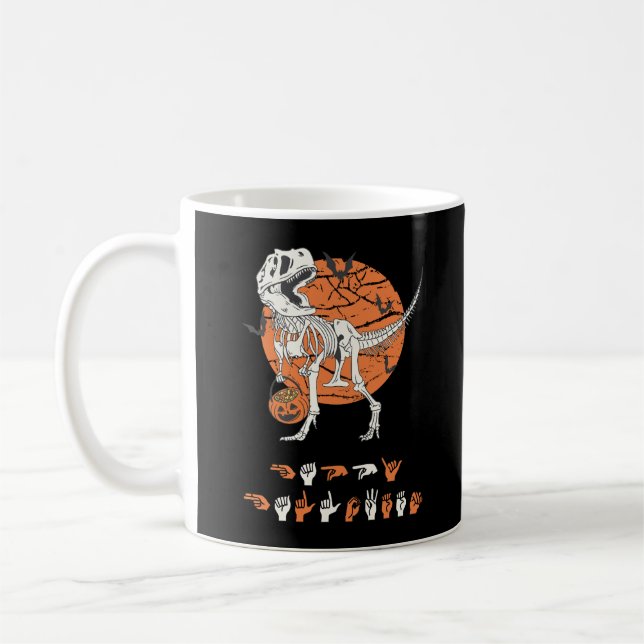 Caneca De Café ASL Happy Halloween III - Festa Bestial (Esquerda)