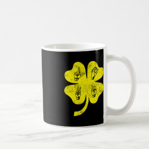 Caneca De Café ASL Love Sign Language Dia de São Patrício com sup