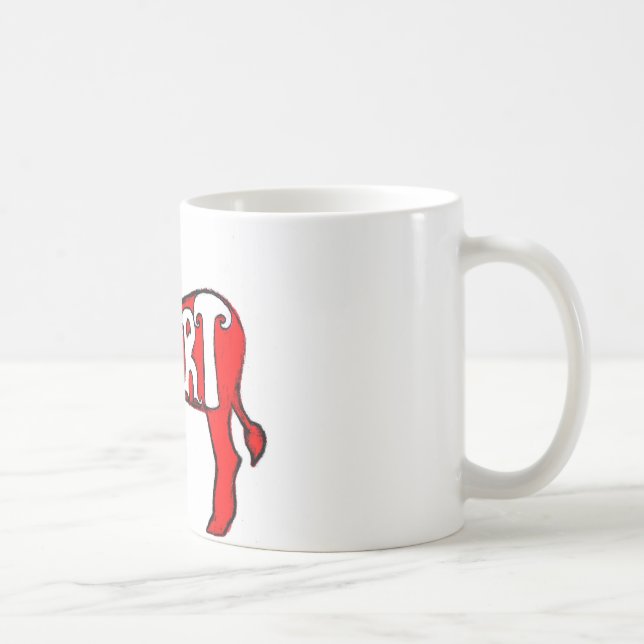 Caneca De Café Asno Democrática (Direita)