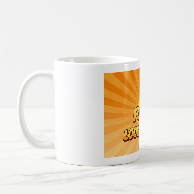 Caneca De Café Aspectos Futuros Brilhante (Esquerda)