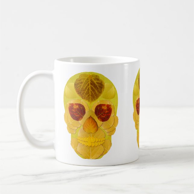 Caneca De Café Aspen Folha Skull 1 (Esquerda)