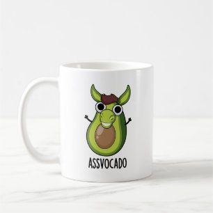 Caneca De Café Ass-vocado Funny Avocado Pun