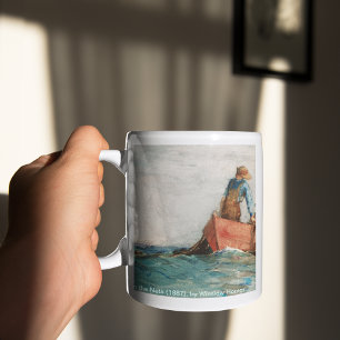 Caneca De Café Assalto Nas Redes (1887) Por Winslow Homer