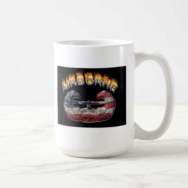 Caneca De Café Assaltos Aéreos (Direita)