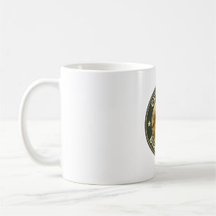 Caneca De Café Assassinato com Crachá Pintinho Vintage