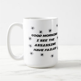 Caneca De Café Assassinos falharam