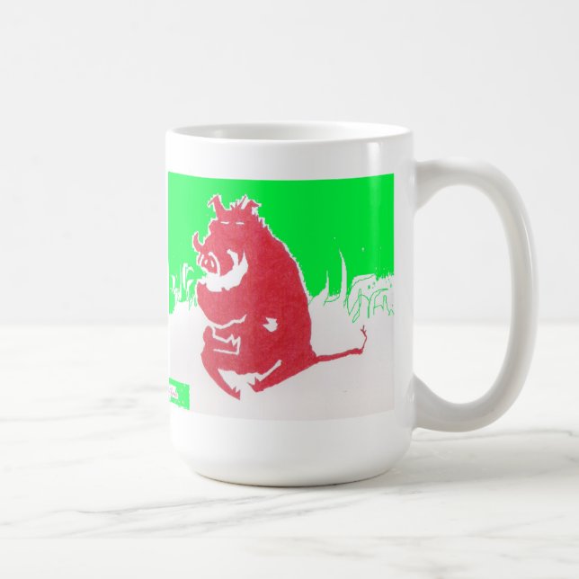 Caneca de café assinada de Warthog (Direita)