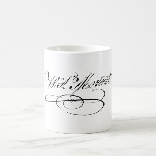 Caneca De Café assinatura autógrafo Wolfgang Amadeus Mozart cláss