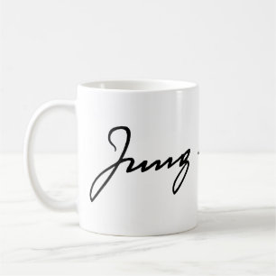 Caneca De Café Assinatura Carl Jung